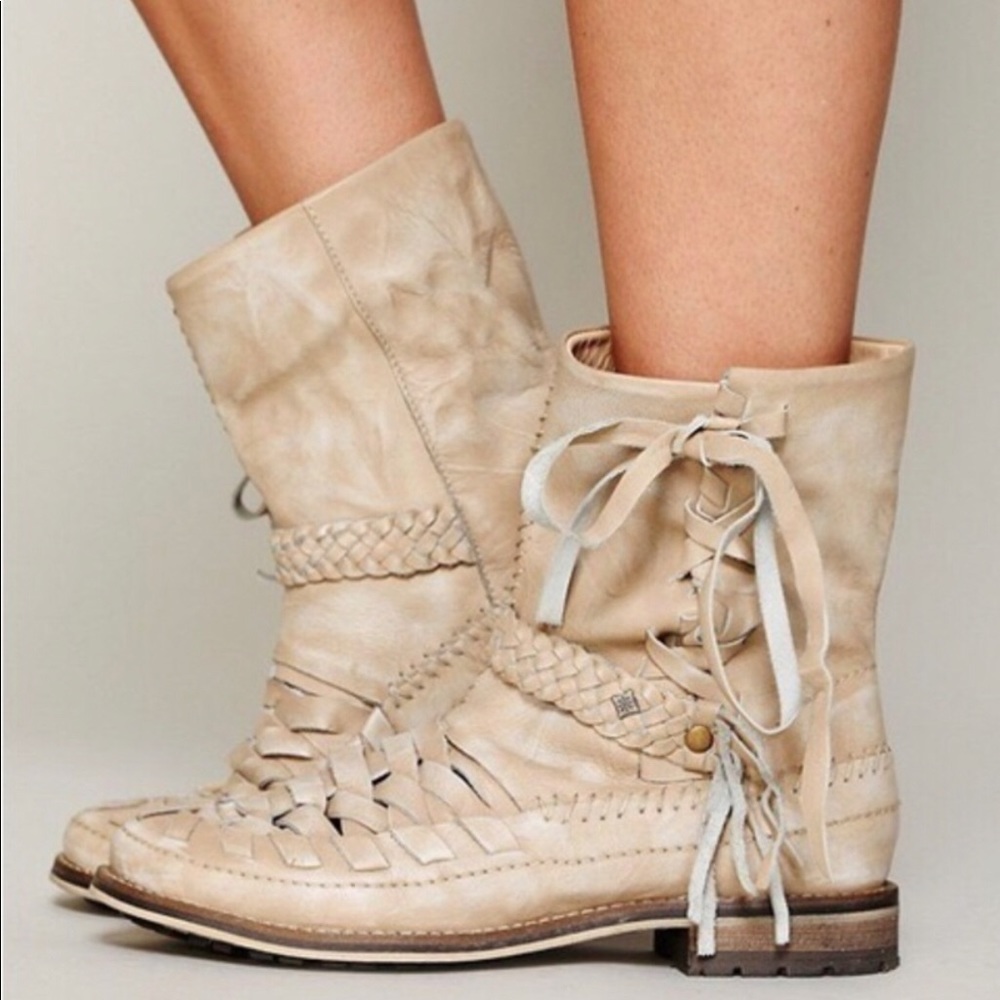 Free People Feud Chateau leather moccasin